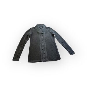 Nautica Women’s Shawl Collar Cable Knit Sweater – Size L (NWT Without Tag)